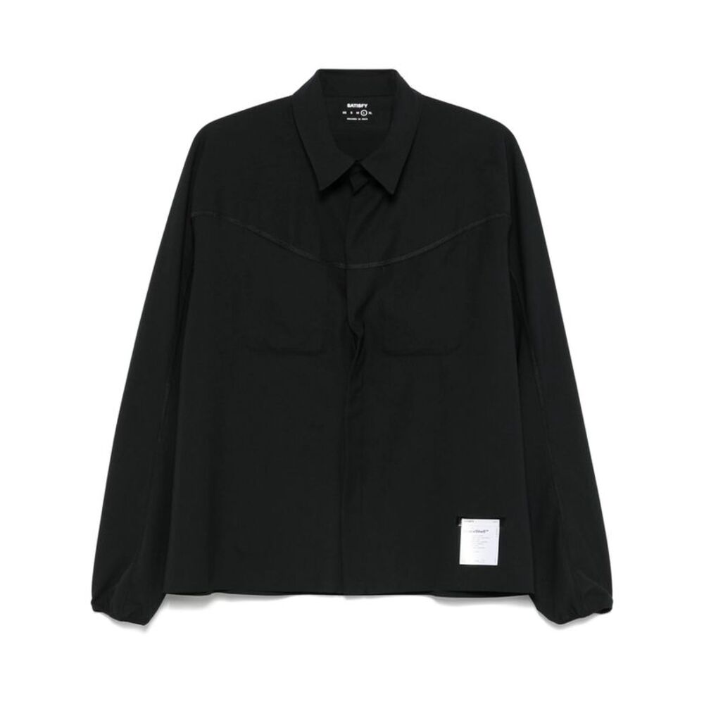 Satisfy Black Performance Tops - Performance T-Shirts & Vests Men